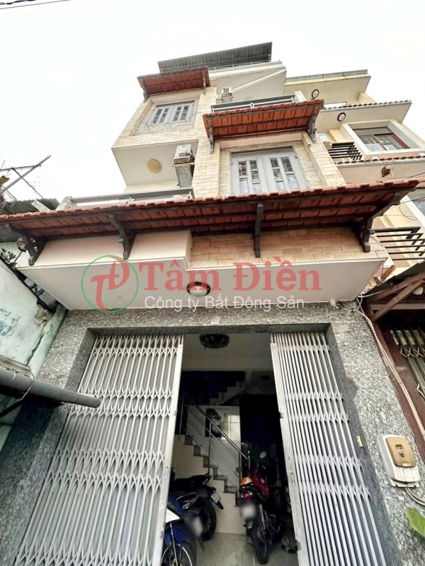 Nhà 4 tầng nở hậu đường Âu Dương Lân P3Q8. Giá 5,95 tỷ TL