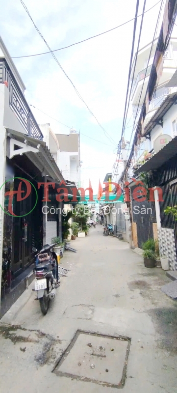 Bán nhà 2 tầng hẻm ba gác 184 Âu Dương Lân P3 Q8 5