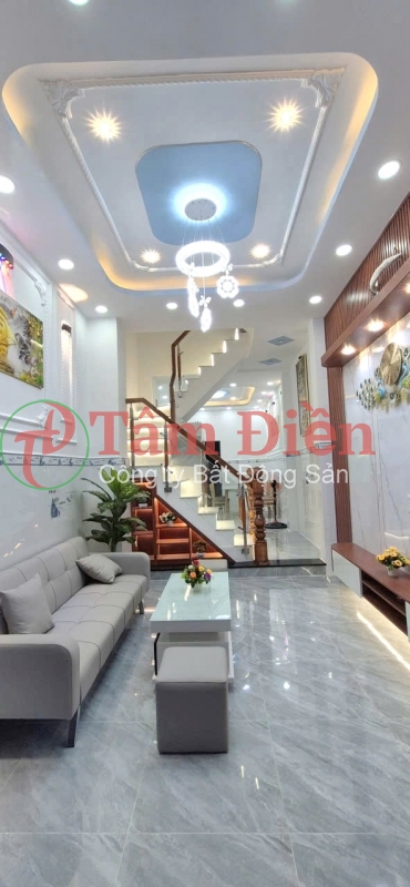 Nhà góc mới 3 tầng hẻm cụt đường Lưu Hữu Phước P15Q8. Giá 4.55 tỷ 2